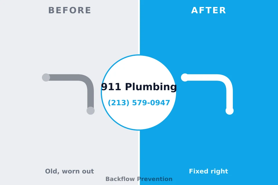 Before and after: plumbing company Monroe, MI